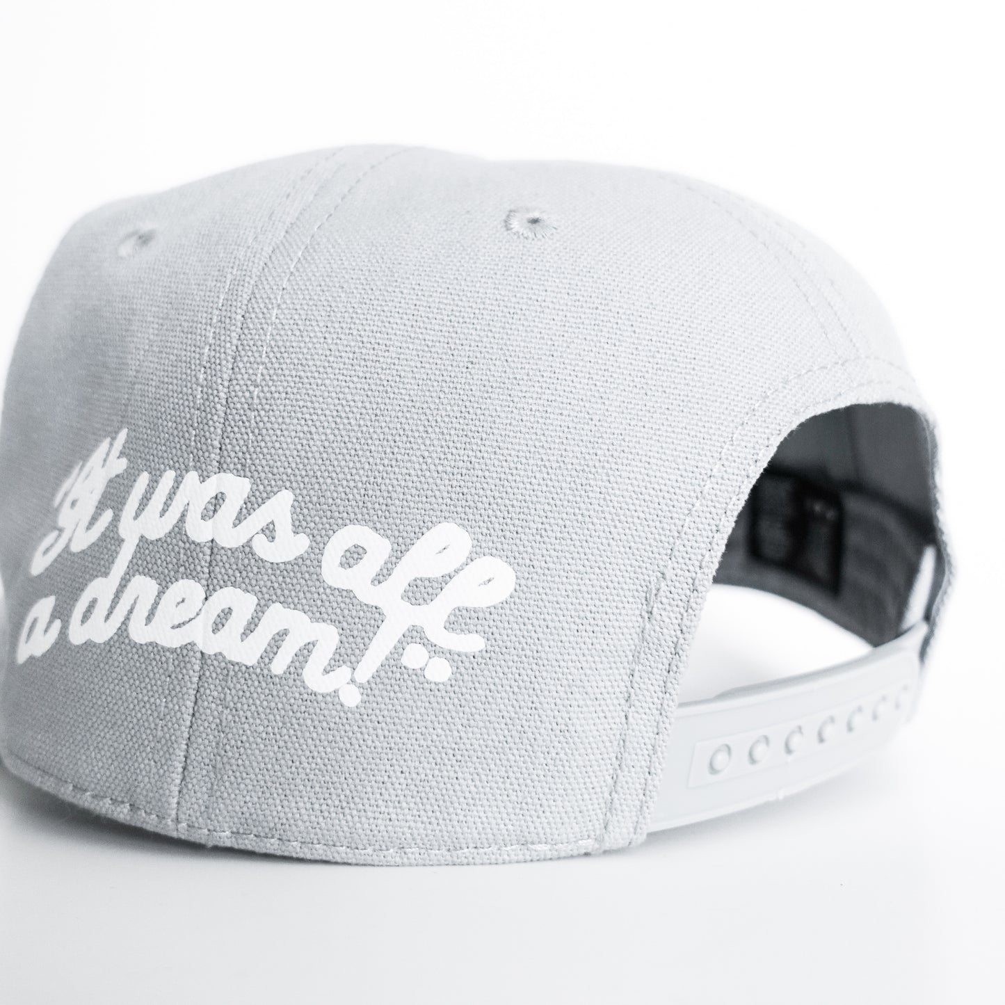 NY Dreamers Canvas Cap Grey