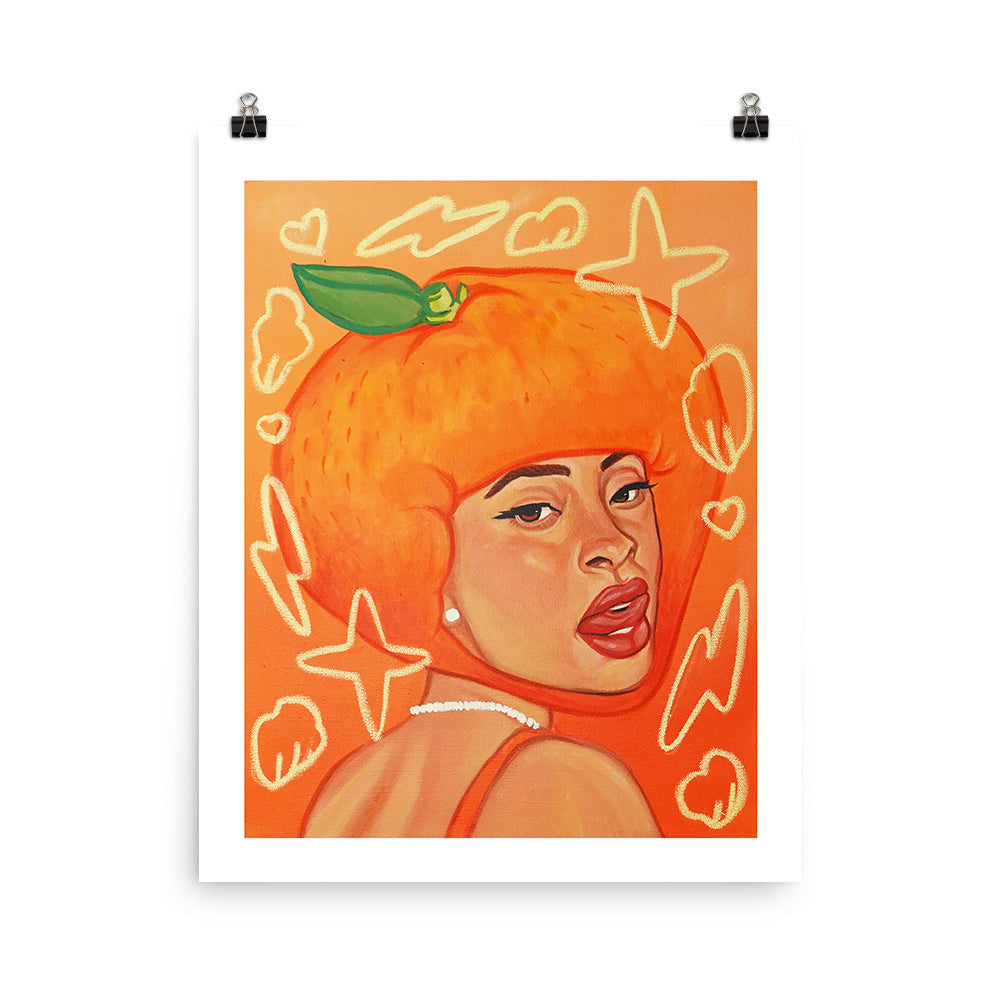 Orange Slice Print