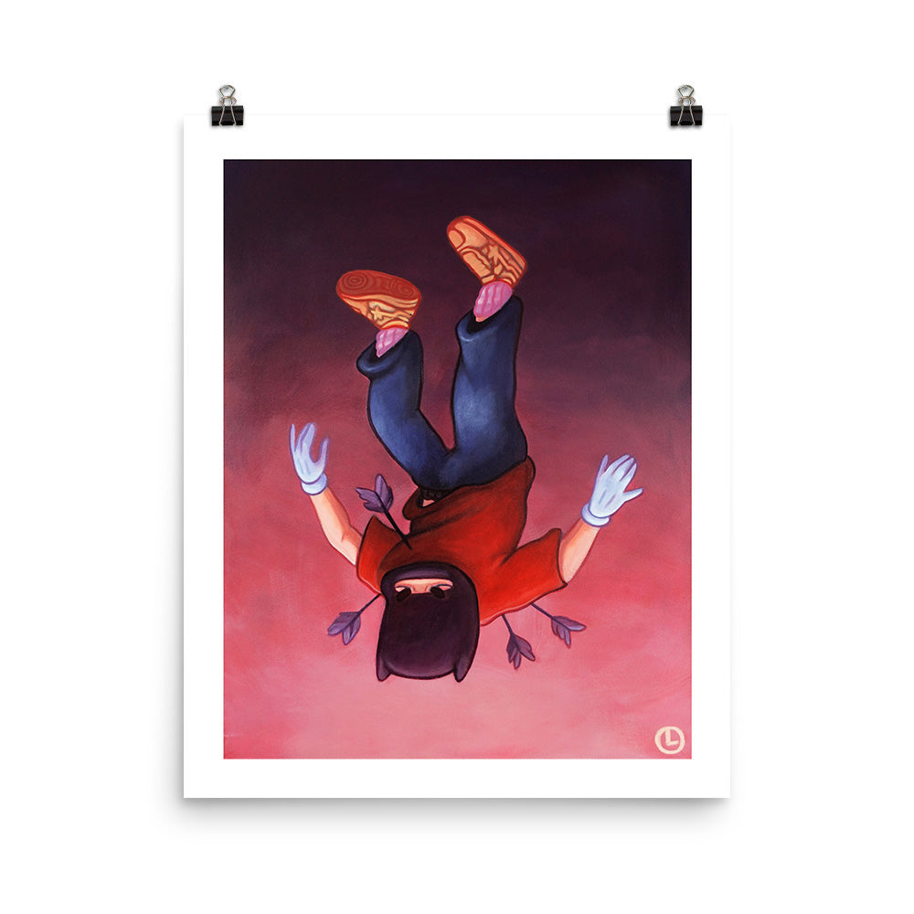 Trust Fall Print