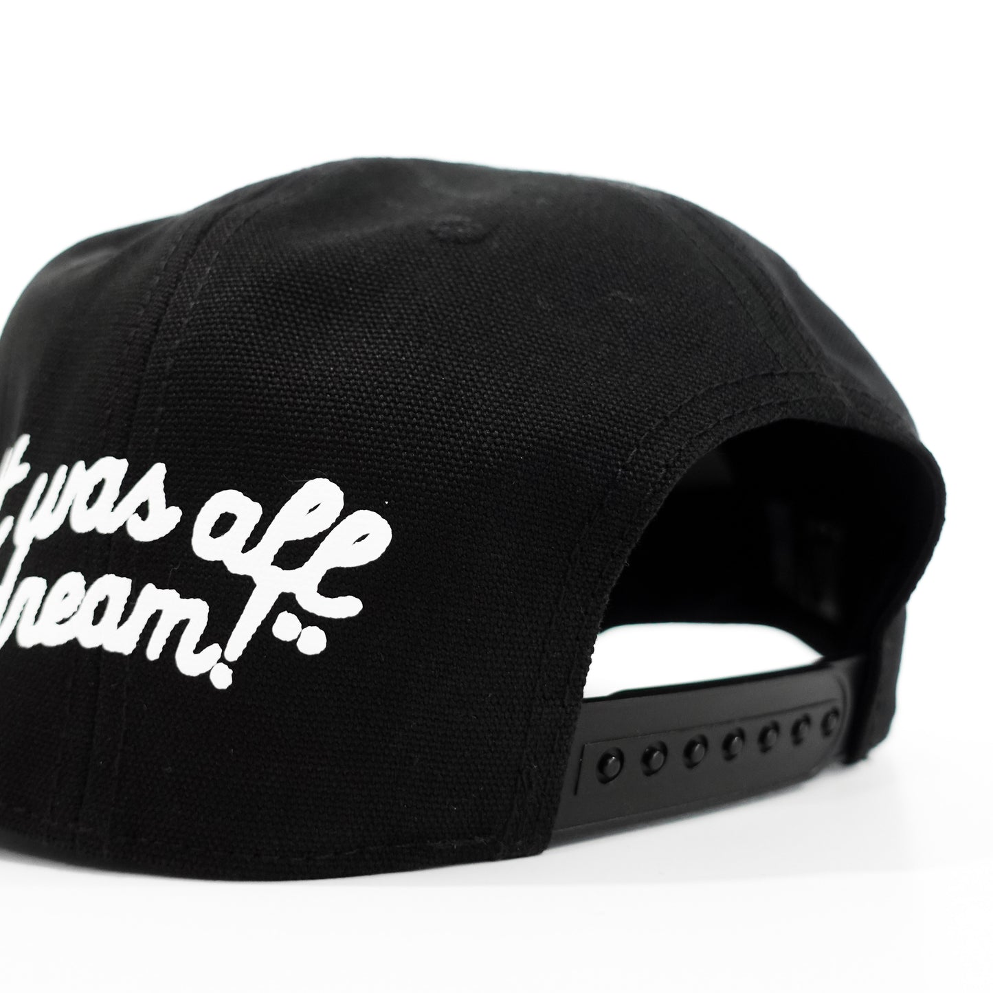 NY Dreamers Canvas Cap Black