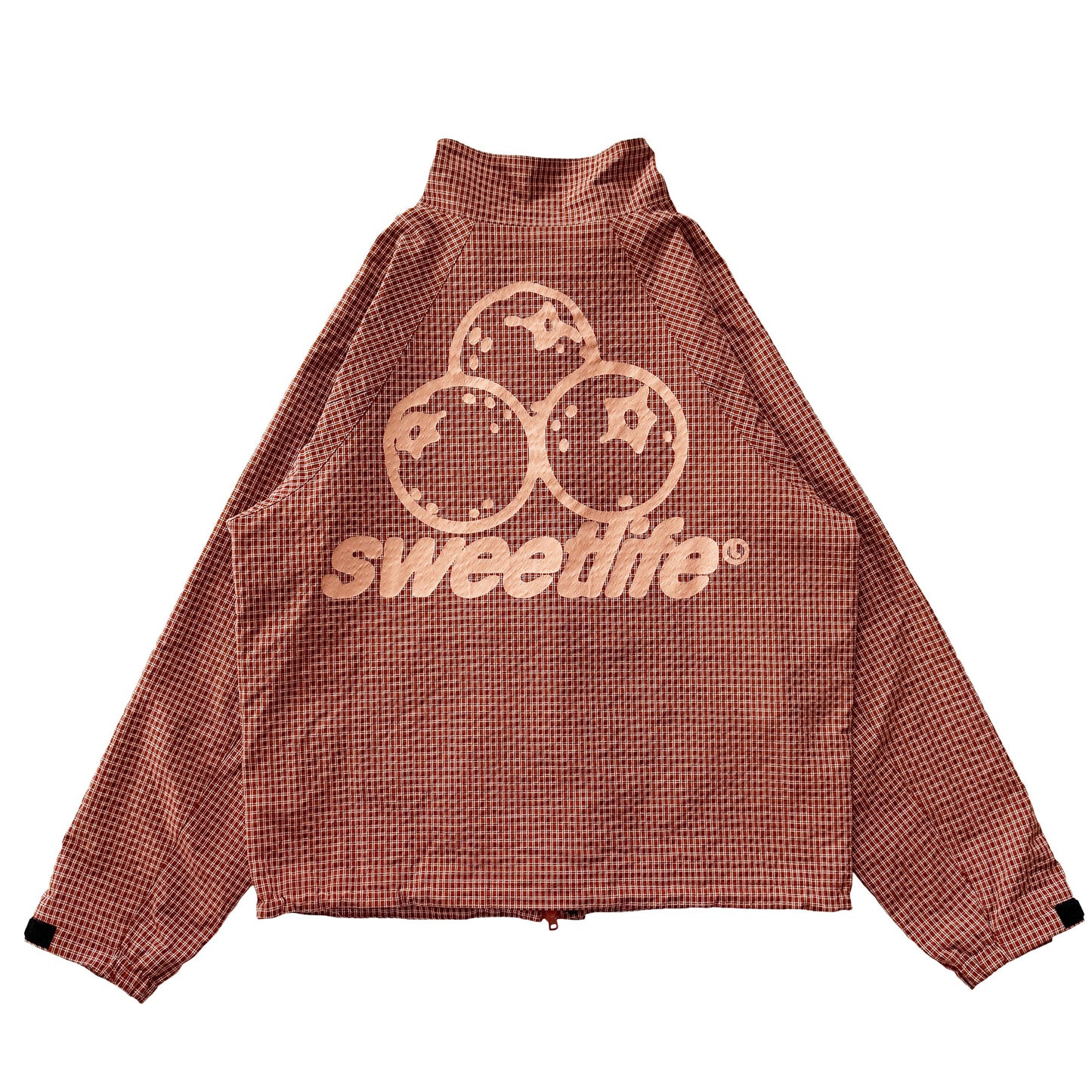 Tribute / Sweetlife Plaid Shell Jacket (Brick)