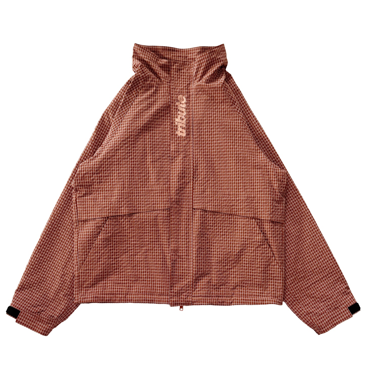 Tribute / Sweetlife Plaid Shell Jacket (Brick)